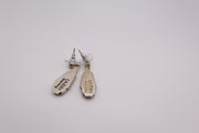 Sterling Silver Inlaid Earrings