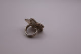 Sterling Silver & Turquoise Adjustable Star Ring