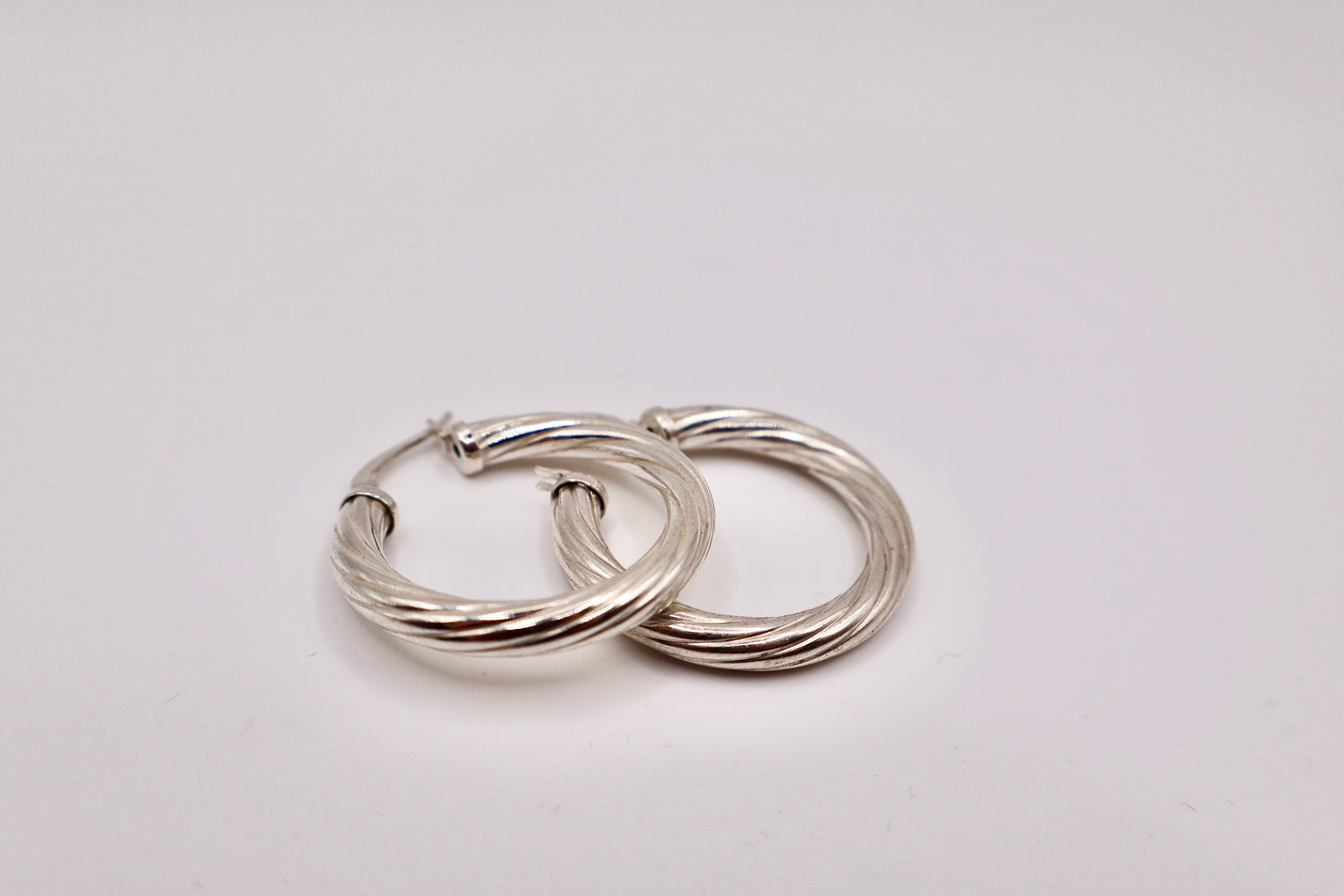 Sterling Silver Hoop Earrings