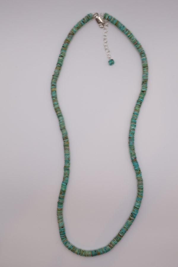 Turquoise Heishi Necklace