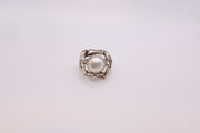 Sterling Silver & Pearl Ring