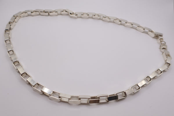 24in Heavy Sterling Silver Link Chain
