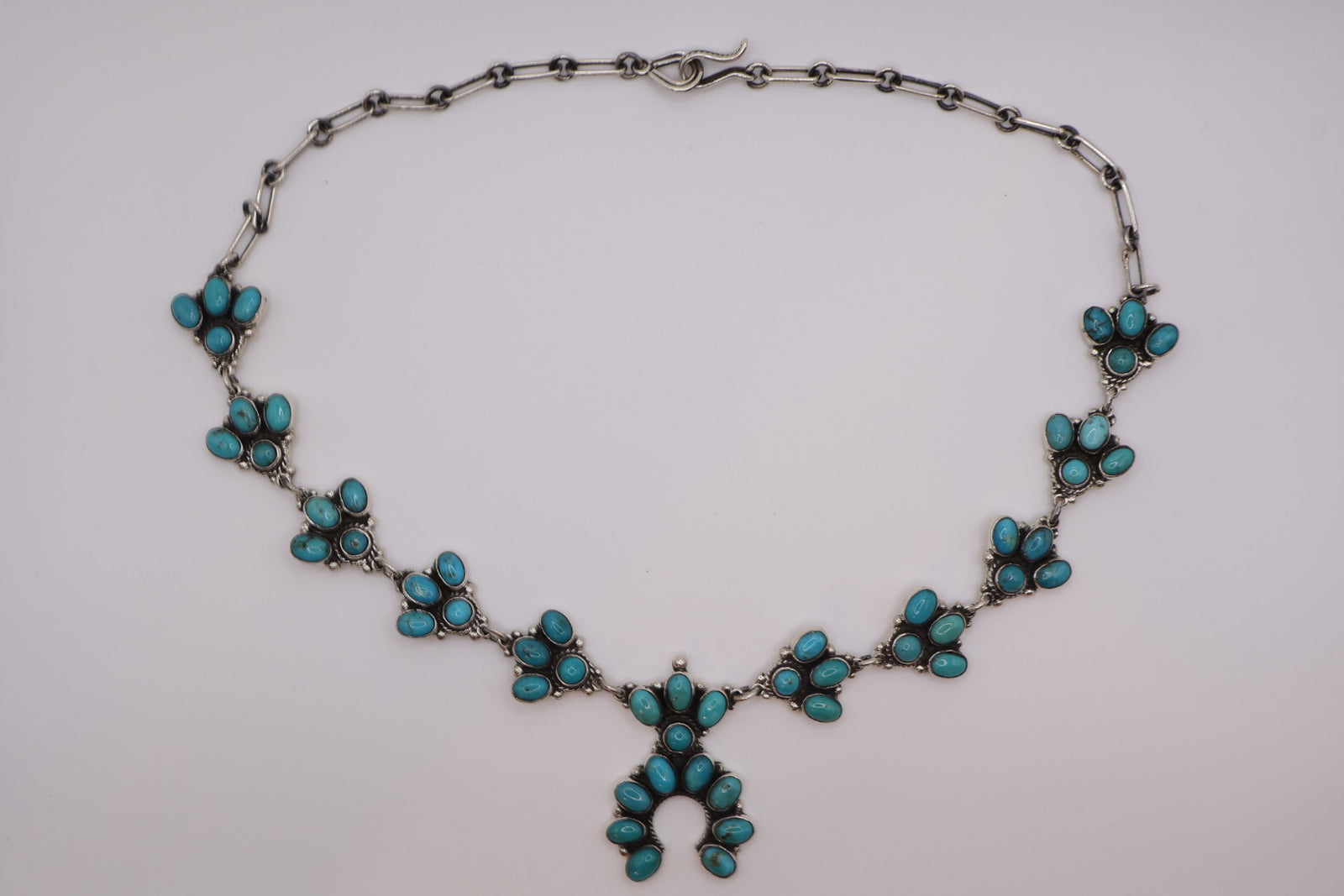 Mini Turquoise Squash Blossom