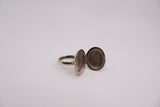 Sterling Silver Locket Ring