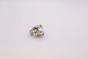 Sterling Silver & Pearl Ring