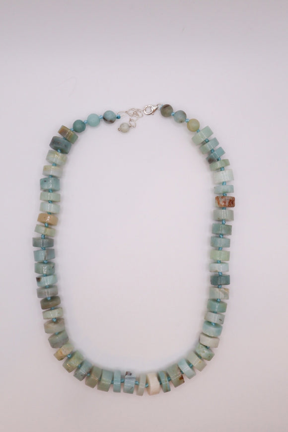 Amazonite Beaded Necklace