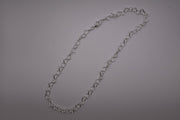 Sterling Silver Endless Heart Necklace