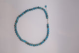 Hand-knotted Turquoise Beaded Necklace