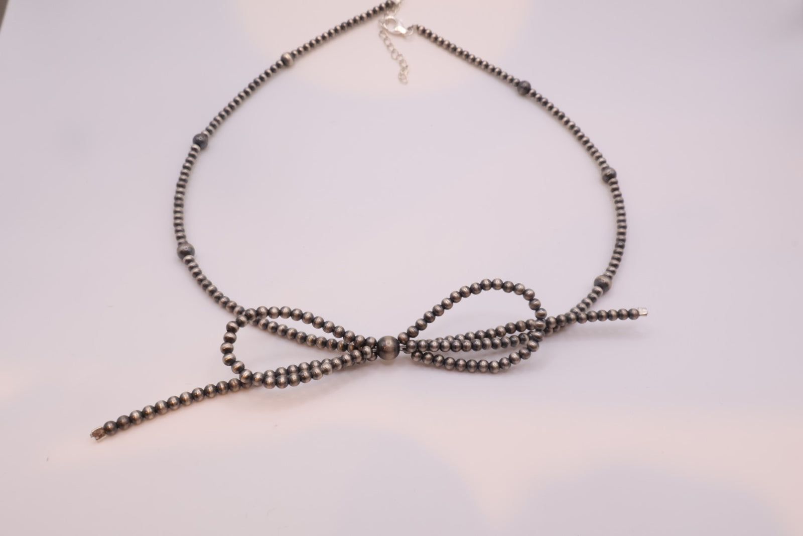 Navajo Pearl Bow Necklace