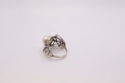Sterling Silver & Pearl Ring