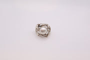 Sterling Silver & Pearl Ring
