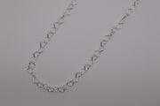 Sterling Silver Endless Heart Necklace