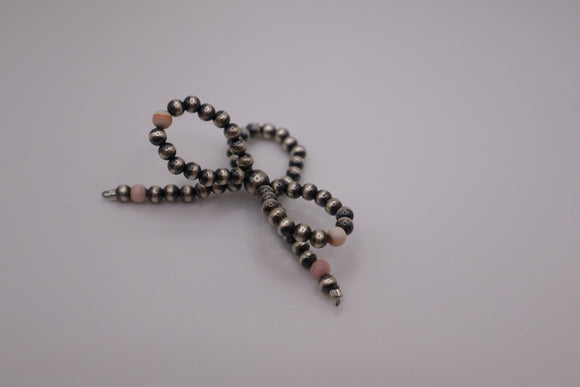 Navajo Pearl Bow Ring