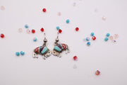 Buffalo genuine Native American handcrafted earrings