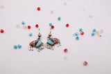 Buffalo genuine Native American handcrafted earrings