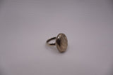 Sterling Silver Locket Ring