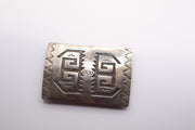 Native American Sterling Silver Belt buckle