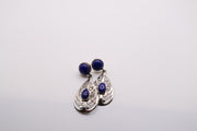 Sterling Silver Lazuli Earrings