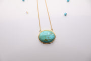 Turquoise Necklace_18 inches