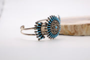 Zuni cuff Kingman Turquoise