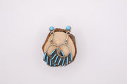Turquoise Zuni petit point Earrings
