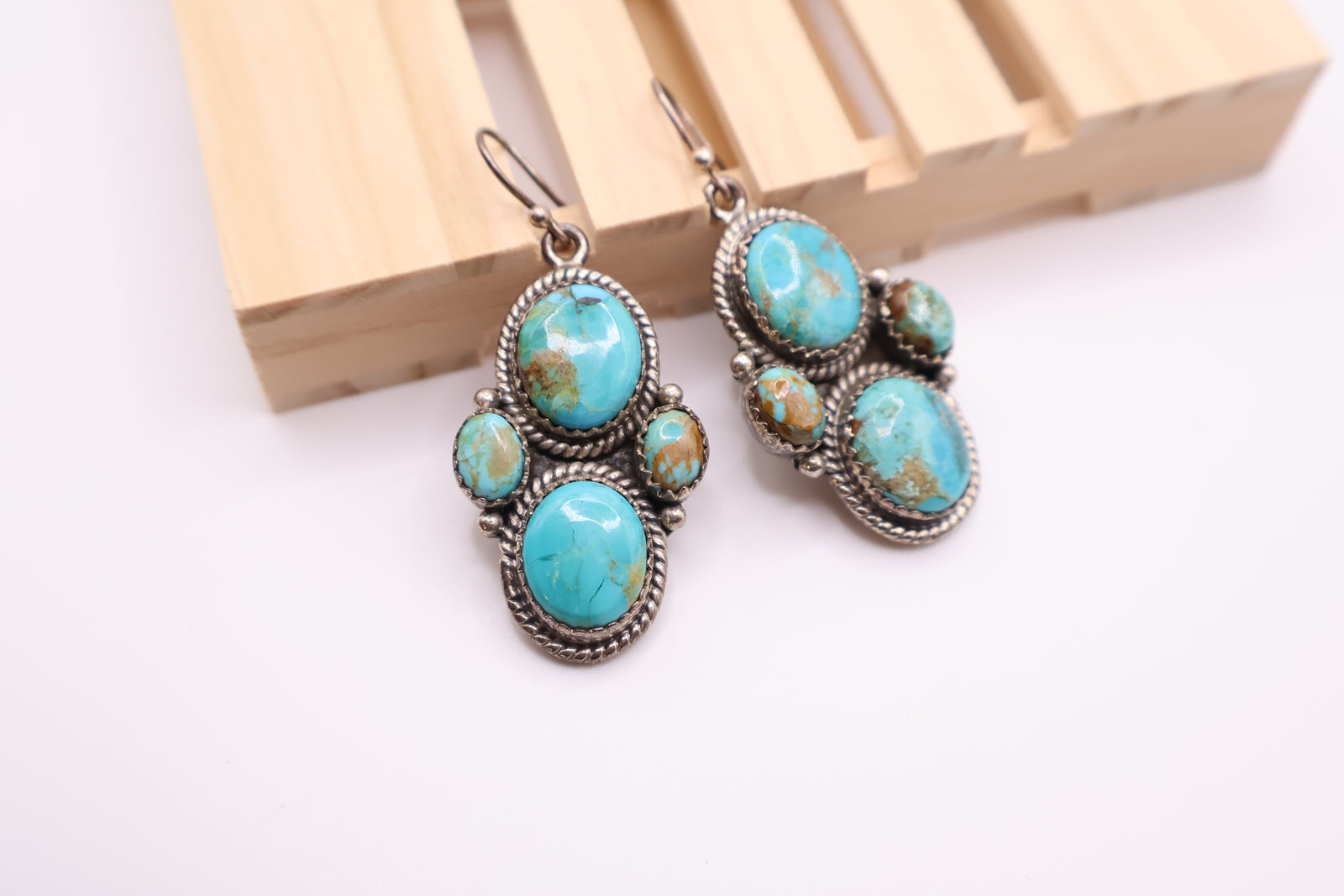 Sterling Silver Turquoise Earrings