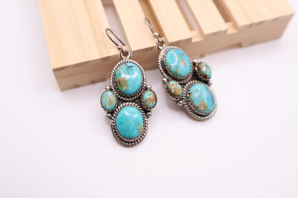 Sterling Silver Turquoise Earrings