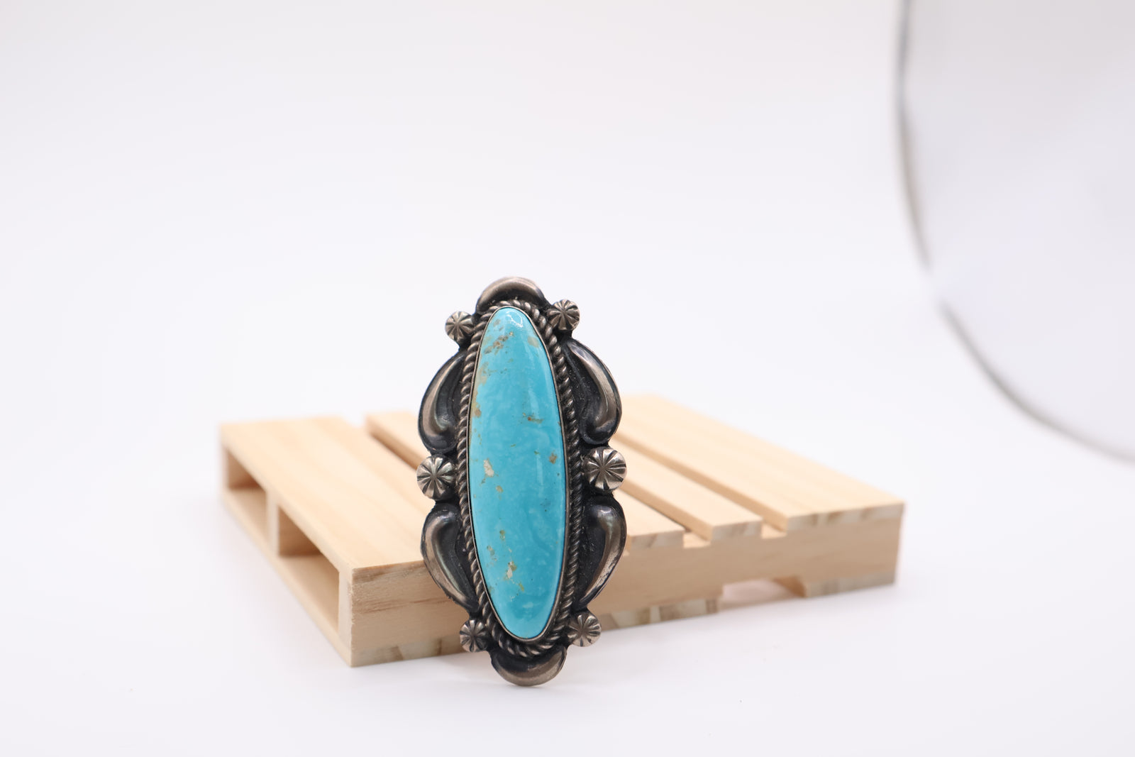 Navajo Turquoise sterling silver ring