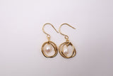 SS. genuine Pearl earrings