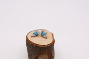Zuni inlaid stud earrings