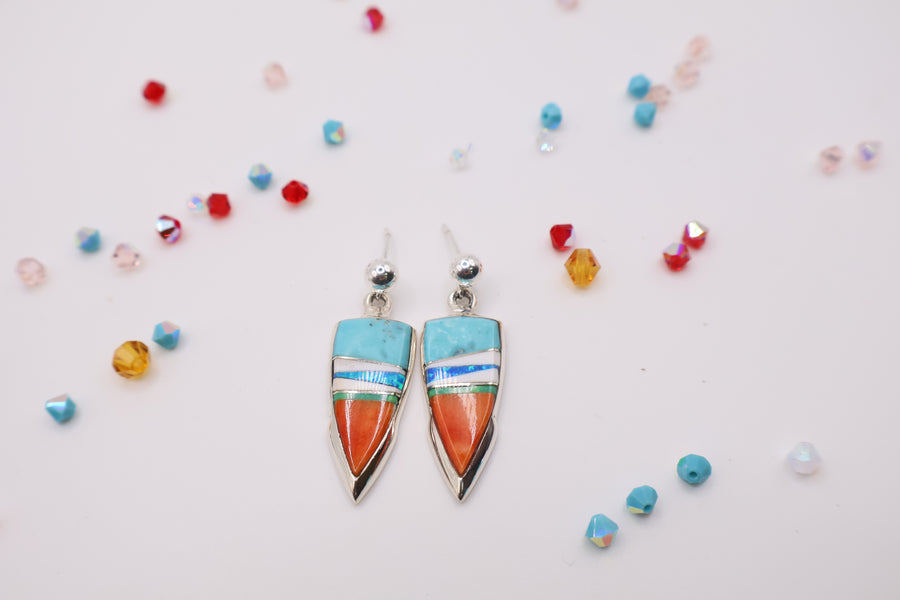 Genuine Native American earrings