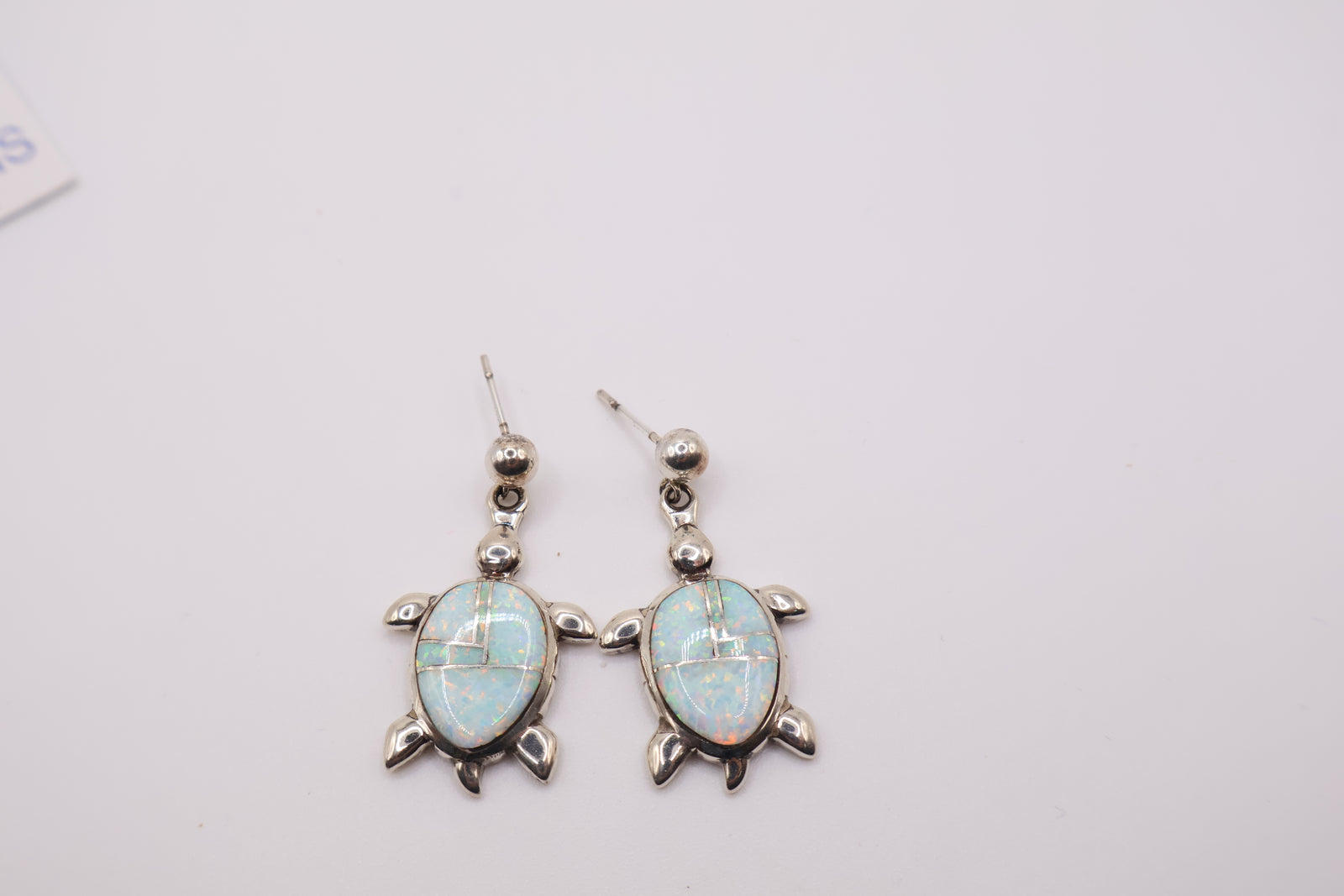 Turtle Genuine Native American Handcrafted Earrings