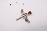 Native American Sterling Silver Dragonfly Pendant