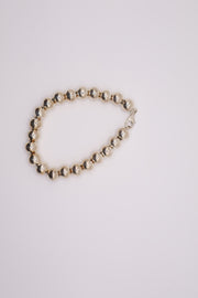 Sterling Silver Beaded Bracelet