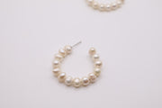Small Sterling Silver Freshwater Pearl Ear