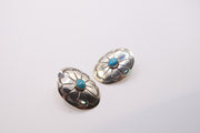 Genuine Indian handcrafted Sterling silver earrings