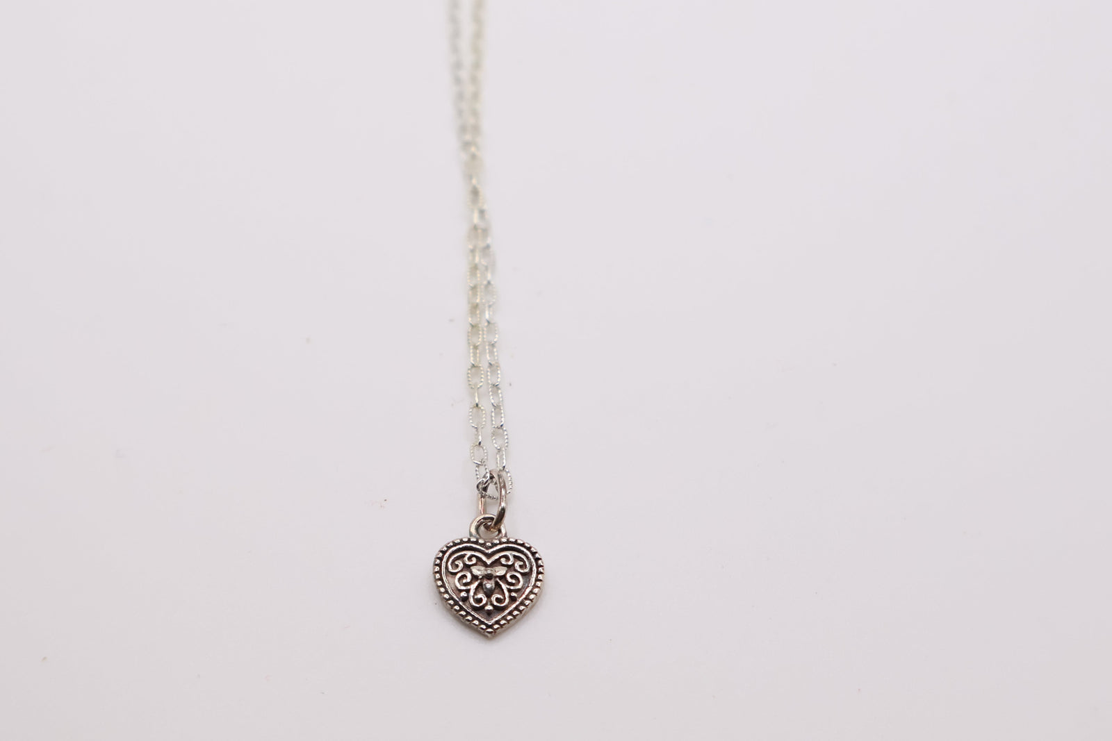 Sterling Silver Heart Necklace