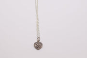 Sterling Silver Heart Necklace