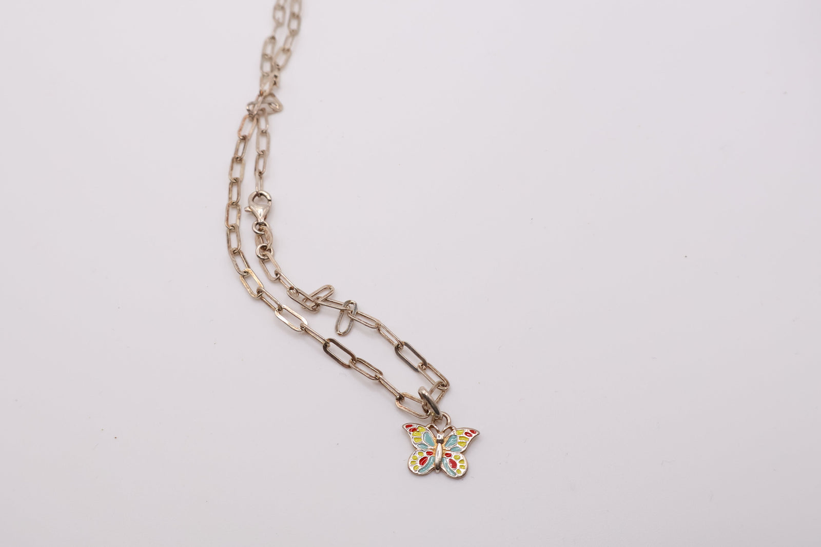 Sterling Silver Butterfly Necklace