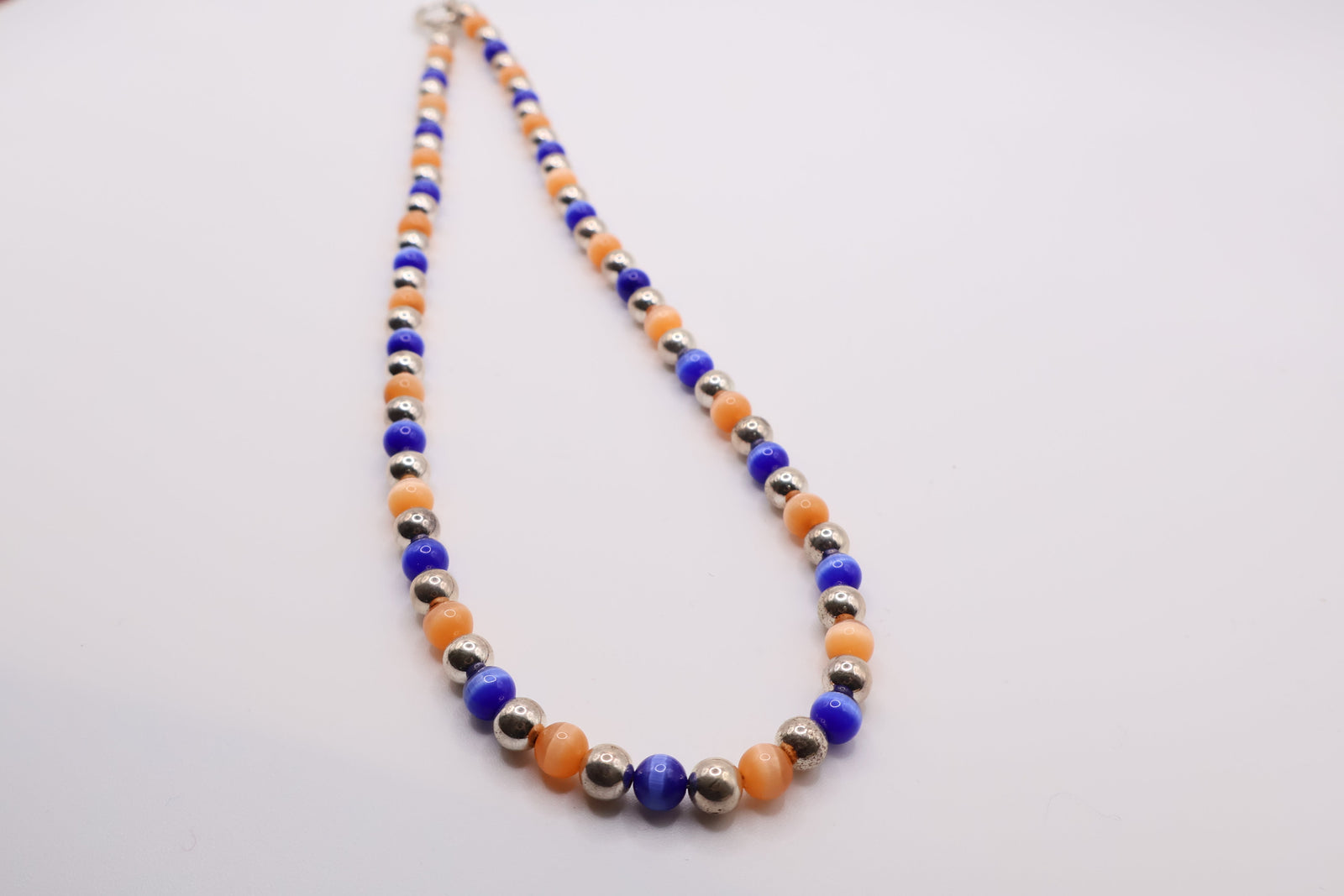 Sterling Silver cat’s eye Necklace