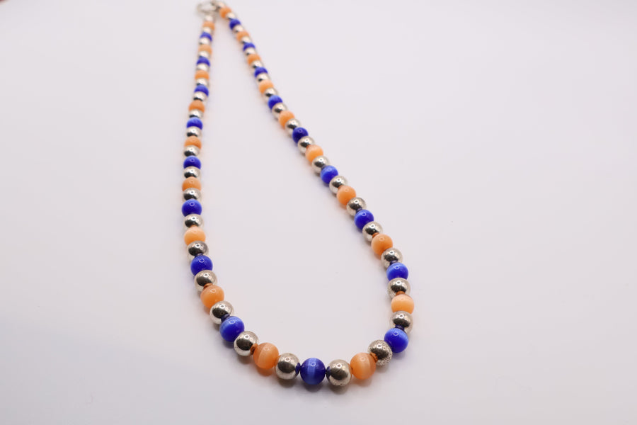 Sterling Silver cat’s eye Necklace