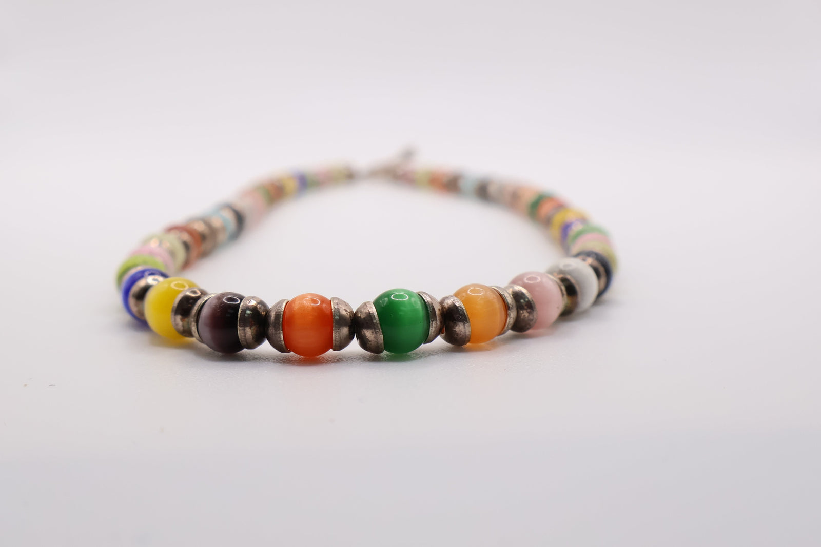 Sterling Silver cat’s eye Necklace