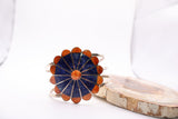 Lapis Lazuli Spiney Oyster .950 Silver