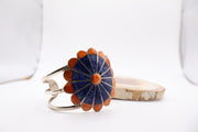 Lapis Lazuli Spiney Oyster .950 Silver