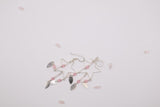 Sterling Silver Star Pink Cat’s-Eye Earrings