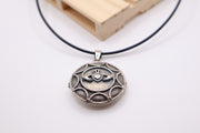 Sterling Silver Claddagh locket Necklace
