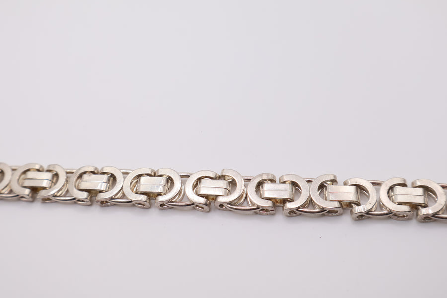 24” Flat Byzantine link chain