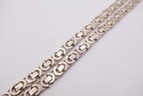 28” Flat Byzantine link chain