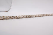 28” Flat Byzantine link chain