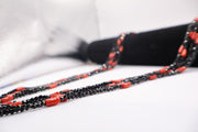 Rajola Coliana Coral red onyx gold Necklace